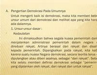 Demokrasi Artinya Pemerintahan Dari Rakyat Untuk Rakyat Dan Dijalankan Oleh